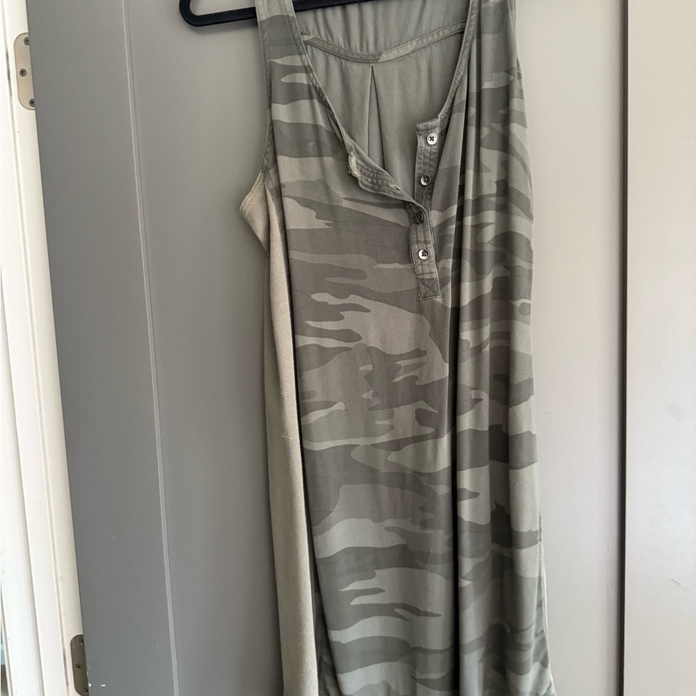 Splendid Camo Short Dress